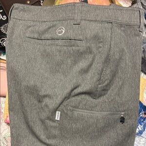 Gray Athletic Shorts with Tailored Fit